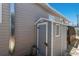 Convenient outdoor shed for storing tools and equipment, enhancing your living space at 2601 Gulf N Dr # B24, Bradenton Beach, FL 34217
