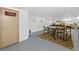 Spacious basement with dining area, pool table, and potential for customization at 3322 Bayou Rd, Longboat Key, FL 34228