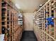 Temperature-controlled wine cellar with ample storage racks for wine enthusiasts at 3322 Bayou Rd, Longboat Key, FL 34228