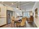 View of the cozy living room and kitchen, highlighted by stylish decor and an open design at 5325 Marina Drive # 423, Holmes Beach, FL 34217