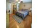 Charming bedroom featuring a ceiling fan, neutral walls, and simple decor for a relaxing ambiance at 9100 Dr Martin Luther King Jr N St # 205, St Petersburg, FL 33702