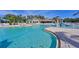 Community pool with gradual entry, seating and splash area at 1017 Siberian Glen, Bradenton, FL 34212