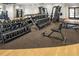 Modern fitness center offering a variety of workout equipment for residents at 12557 Galapagos Ct, Venice, FL 34293