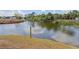 Scenic water view from the property's edge at 1665 Harmony Dr, Port Charlotte, FL 33952