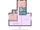 Second-floor layout featuring bedrooms with closets, a shared bathroom, and an open area below at 22235 Panther Loop, Bradenton, FL 34202