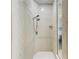 Neutral-toned shower with designer tile accents and dual shower heads at 22235 Panther Loop, Bradenton, FL 34202
