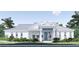 Inviting single-story home featuring a gray metal roof and a welcoming front porch at 2508 Belvoir Blvd, Sarasota, FL 34237