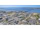 An aerial view highlighting the city, bridges, and waterfront access at 435 La Sila Ct, Punta Gorda, FL 33950