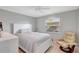 Cozy bedroom features a plush bed, soft lighting, and a comfortable armchair at 4420 Tecumseh Trl # 38, Sarasota, FL 34233