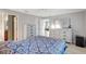 Bright and spacious bedroom features an ensuite bath and large closet space at 4420 Tecumseh Trl # 38, Sarasota, FL 34233