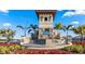 Solara at Westside community entrance with stone details, water features, and landscaping at 5269 Grove Mill Loop, Bradenton, FL 34211