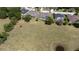 Great aerial view of the home's location within the community, surrounded by lush greenery at 8615 59Th E St, Parrish, FL 34219