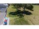 Aerial view of the large backyard, perfect for entertaining or enjoying nature at 8615 59Th E St, Parrish, FL 34219