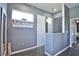 Beautiful bathroom with stylish shower featuring modern tiling and sleek glass partition at 8615 59Th E St, Parrish, FL 34219