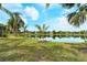This home features a stunning backyard pond view and a serene atmosphere at 11723 Cullen Park Ter, Bradenton, FL 34211