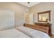 Bedroom featuring closet and dresser at 11723 Cullen Park Ter, Bradenton, FL 34211