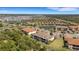 Stunning aerial view showcasing the neighborhood with water views and lush surroundings at 12405 Osorio Ct # 202, Sarasota, FL 34238