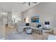 Open concept living room and kitchen is great for entertaining at 12405 Osorio Ct # 202, Sarasota, FL 34238