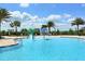 The zero entry community pool has a fun splash pad for of all ages at 14404 Stirling Dr, Lakewood Ranch, FL 34202