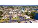 Beautiful aerial view of the community, showcasing its well-maintained landscaping and water features at 1770 Lake Pl # 1770D, Venice, FL 34293