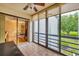 Lanai with view of living area at 5042 Marsh Field Rd # 16, Sarasota, FL 34235
