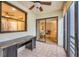 Lanai with view of kitchen and living area at 5042 Marsh Field Rd # 16, Sarasota, FL 34235