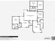A detailed floor plan of the home shows the layout of the kitchen, living room, and bedrooms at 577 Corwood Dr, Sarasota, FL 34234