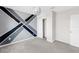 Bedroom with geometric accent wall and a closet at 9215 Royal River Cir, Parrish, FL 34219