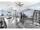 A fully-equipped fitness center with modern exercise machines and ample space for workouts at 9215 Royal River Cir, Parrish, FL 34219