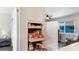 Pantry with pull-out shelves for optimal storage at 117 7Th N St # 14, Bradenton Beach, FL 34217