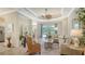 Comfortable living area with tray ceilings and bright natural light at 12041 Thornhill Ct, Lakewood Ranch, FL 34202