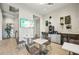 The community cafe features a coffee bar, tables, chairs, and plants at 15104 Blue Bay Ter, Lakewood Ranch, FL 34211