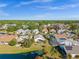 Picturesque community view with beautiful landscaping, a tranquil pond, and lovely single-Gathering homes at 3390 Yonge Ave # 41, Sarasota, FL 34235