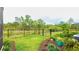 Enjoy this fully fenced backyard with lush landscaping, offering privacy and a serene outdoor retreat at 5416 Hope Sound Cir, Sarasota, FL 34238