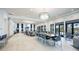 Spacious clubhouse with modern decor, large windows, and elegant seating arrangements at 5416 Hope Sound Cir, Sarasota, FL 34238