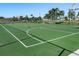 A detailed shot of the community's outdoor basketball court at 6210 Laurel Creek Trl, Ellenton, FL 34222