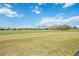 Scenic view of the lush green golf course from the property at 6381 Mighty Eagle Way, Sarasota, FL 34241