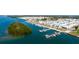 Gorgeous aerial view of the marina and community at 10315 Cortez W Rd # 8Bv, Bradenton, FL 34210