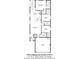 Detailed floor plan showcasing a 3-bedroom, 2-bath layout with living spaces and a two-car garage at 10459 Ladybug Cove, Parrish, FL 34219