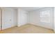 Bedroom with a window, carpet, and closet with bi-fold doors at 11252 Fieldstone Dr, Palmetto, FL 34221