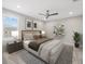 Inviting bedroom with plush carpeting, modern decor, and natural light, creating a comfortable retreat at 11420 Golden Bay Pl, Bradenton, FL 34211