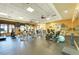 Well-equipped gym with modern fitness machines, weights, and exercise equipment for a healthy lifestyle at 135 River Enclave Ct, Bradenton, FL 34212