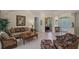 Comfortable living area that showcases open floor plan concept and plenty of natural light at 14404 18Th E Pl, Bradenton, FL 34212