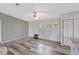 Bright living space with sleek floors, large windows, and neutral décor, offering a modern aesthetic at 2425 21St St # B, Sarasota, FL 34234