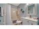 Traditional bathroom features a shower and bath combination with simple decor at 2634 Golf Course Dr # 316, Sarasota, FL 34234