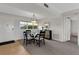 Cozy dining area with contemporary decor adjacent to the entry and living spaces at 3235 Gulf Of Mexico Dr # A305, Longboat Key, FL 34228