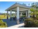 Community picnic pavilion offers covered seating and relaxing views of the surrounding park at 4162 Deep Creek Ter, Parrish, FL 34219
