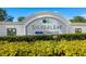 Silverleaf community entrance sign set amidst lush landscaping welcomes residents and visitors at 4162 Deep Creek Ter, Parrish, FL 34219