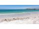 A serene beach with clear turquoise water and soft white sand, offering a peaceful coastal view at 424 Bowdoin Cir, Sarasota, FL 34236
