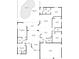 Detailed floor plan illustrates the layout of the house, showing the arrangement of rooms, dimensions, and flow at 4915 Old Tree Pl, Sarasota, FL 34233